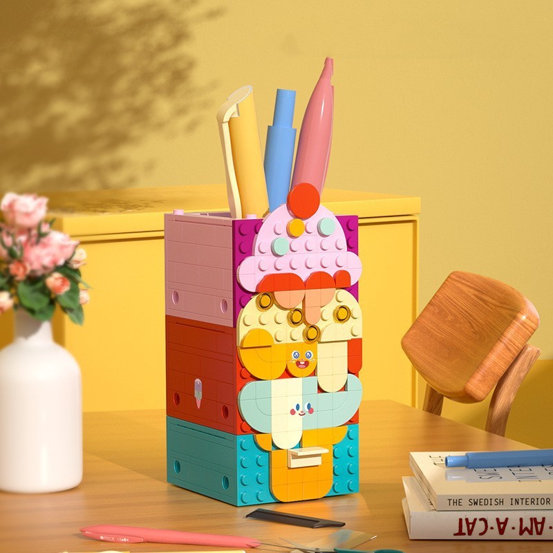 Puzzle Assembled Building Block Toys Desktop
