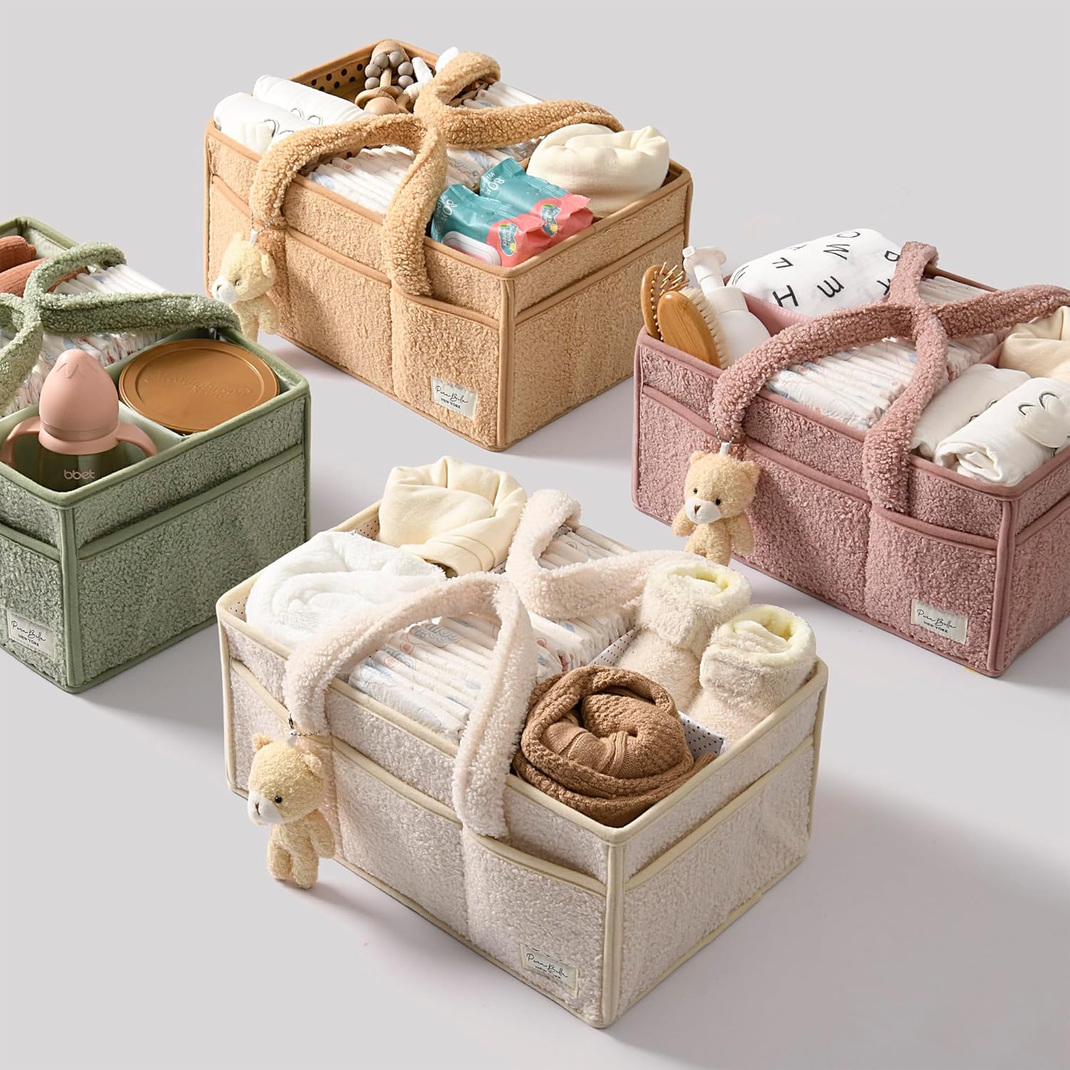 Baby Diaper Caddy Organizer for Nursery Storage