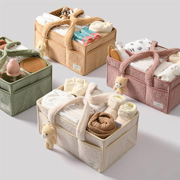 Baby Diaper Caddy Organizer for Nursery Storage