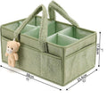 Portable Baby Diaper Organizer with Multiple Compartments